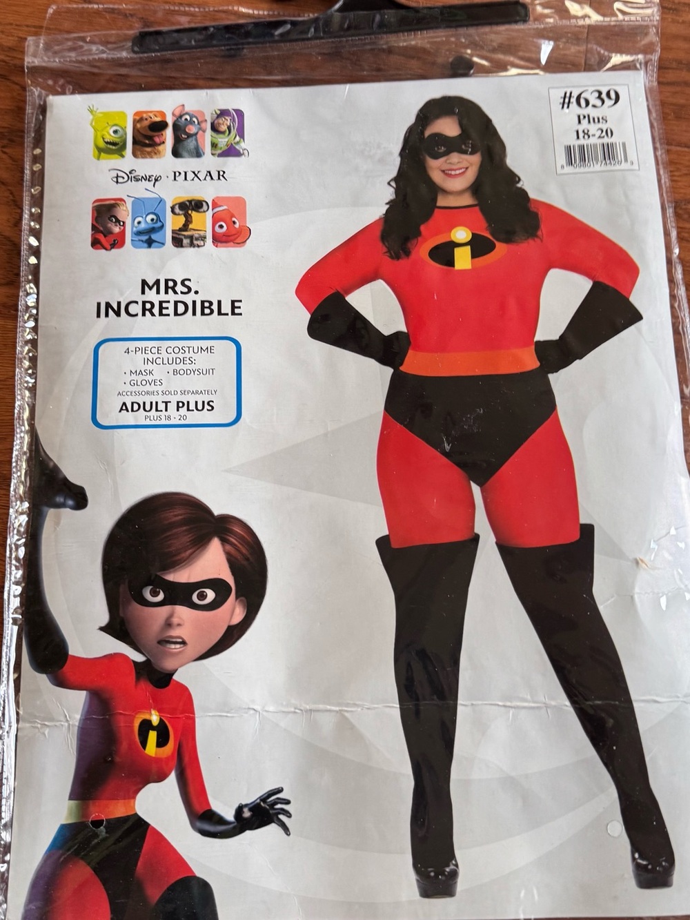 Mrs. Incredible Adult Plus Costume